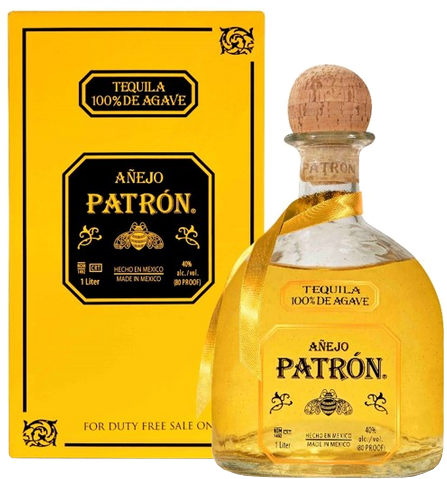 Tequila Patron añejo