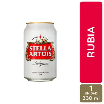 Cerveza Stella Artoise Lata (Caja 24U)