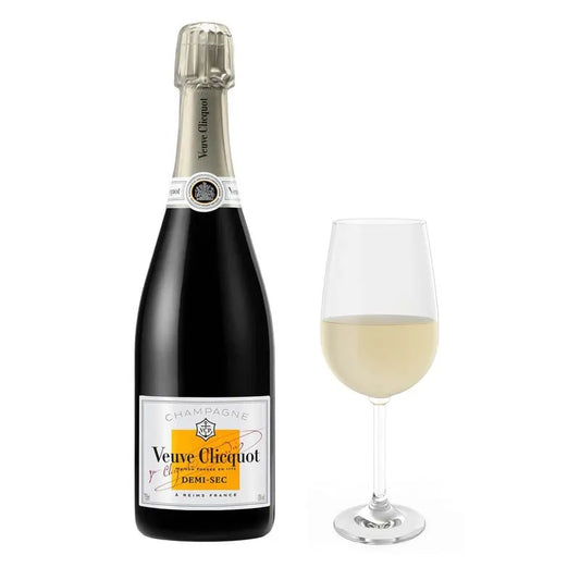 Champagne Veuve de Clicquot demi sec