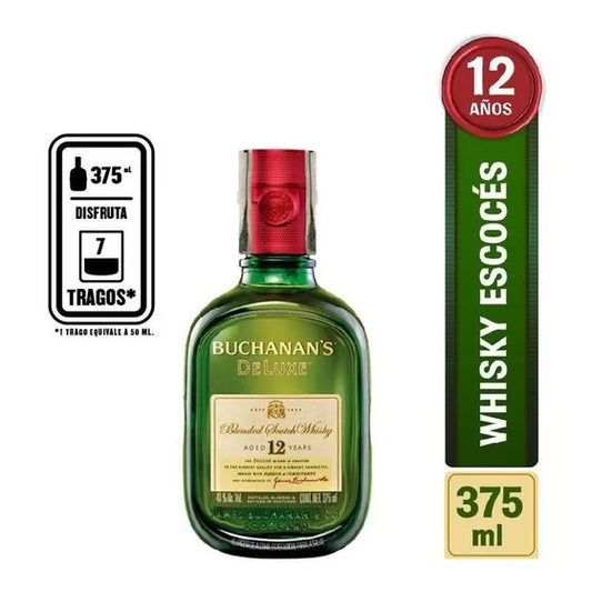 Whisky Buchanans 12Y Media botella