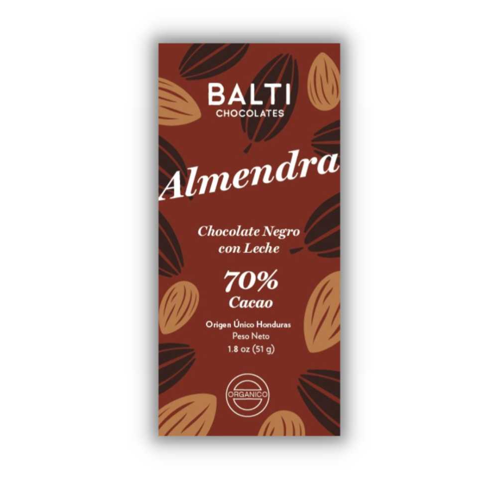 Balti Chocolate Almendra 70% Cacao