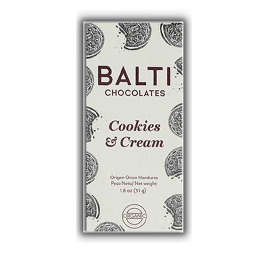 Balti Chocolate Cookies and Cream