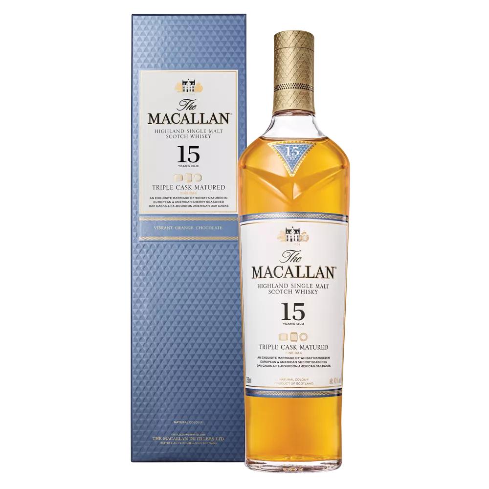 Whisky Macallan 12Y Triple Cask