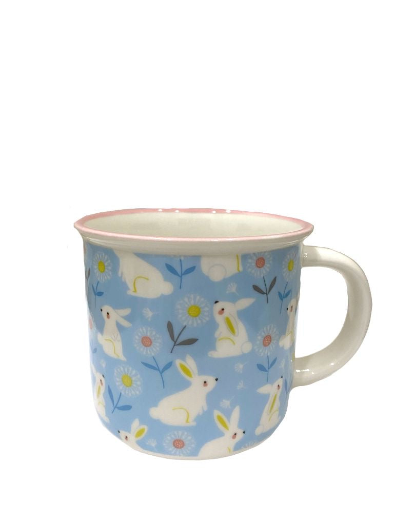 Taza Conejitos Azul